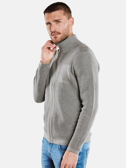 emilio adani Strickjacke meliert Hellbraun