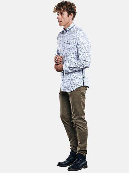 engbers Herren Elastisches Langarmhemd Saphirblau 30829 engbers Herren Elastisches Langarmhemd Saphirblau 30829