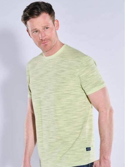 engbers Herren T-Shirt gestreift Hellgelb 38471 engbers Herren T-Shirt gestreift Hellgelb 38471