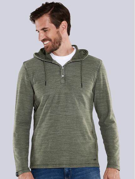 engbers Herren Langarm-Shirt uni Grün 35675 engbers Herren Langarm-Shirt uni Grün 35675