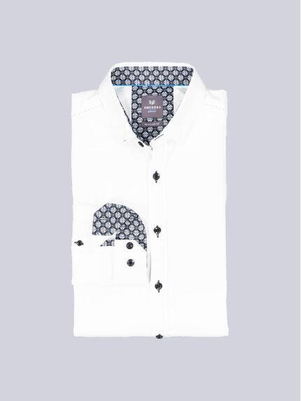 ENGBERS GERMANY Herren Hemd uni Reinweiss 39356 ENGBERS GERMANY Herren Hemd uni Reinweiss 39356