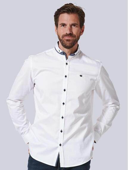 engbers Herren Langarm-Hemd uni Weiß 35324 engbers Herren Langarm-Hemd uni Weiß 35324
