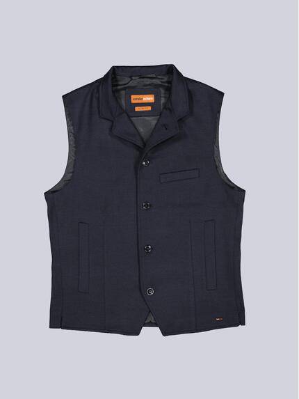 emilio adani Herren Sakko-Weste aus elastischem Warenmaterial Saphirblau 39142 emilio adani Herren Sakko-Weste aus elastischem Warenmaterial Saphirblau 39142
