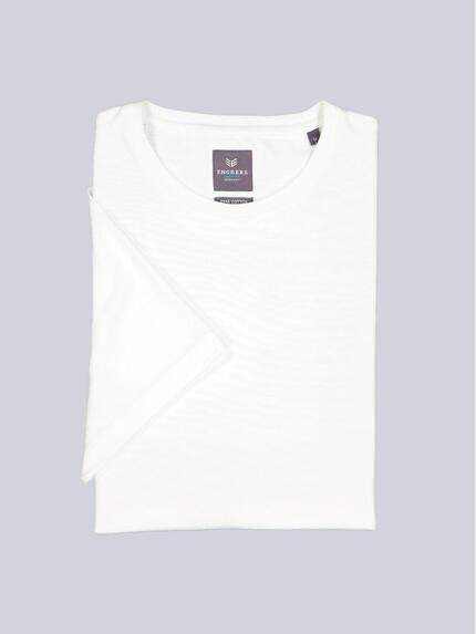 ENGBERS GERMANY Herren Rundhals T-Shirt Reinweiss 39590 ENGBERS GERMANY Herren Rundhals T-Shirt Reinweiss 39590