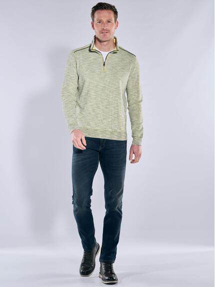 engbers Herren Sweatshirt Stehbund Gelb 39942 engbers Herren Sweatshirt Stehbund Gelb 39942