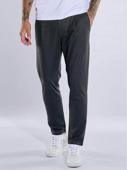 emilio adani Herren Chino slim fit Grau 37544
