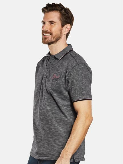 engbers Herren Polo-Shirt strukturiert Grau 34531 engbers Herren Polo-Shirt strukturiert Grau 34531