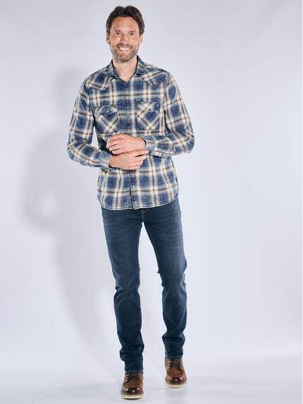 engbers Herren Langarm-Hemd kariert Braun 39636 engbers Herren Langarm-Hemd kariert Braun 39636