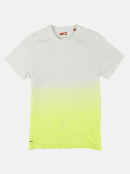 emilio adani T-Shirt im Ombré-Look Limonengelb