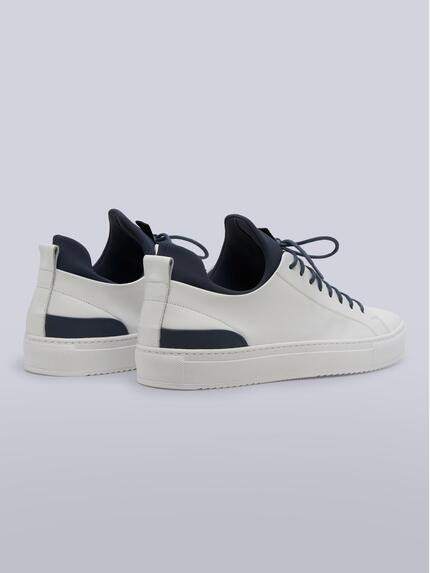 emilio adani Herren Sneaker aus Nubuk-Leder Weiß 39290 emilio adani Herren Sneaker aus Nubuk-Leder Weiß 39290