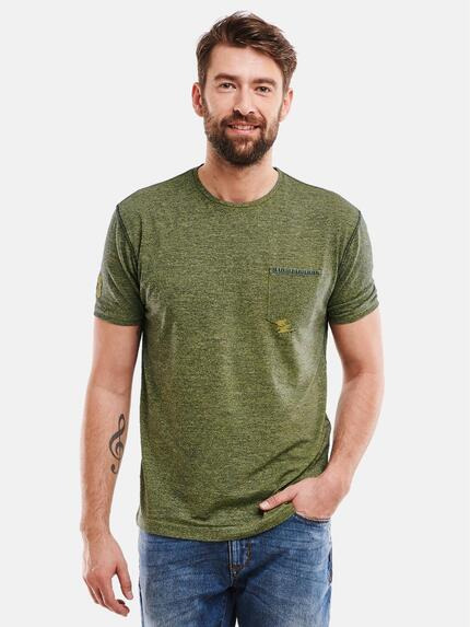 engbers Rundhals T-Shirt Rapsgelb