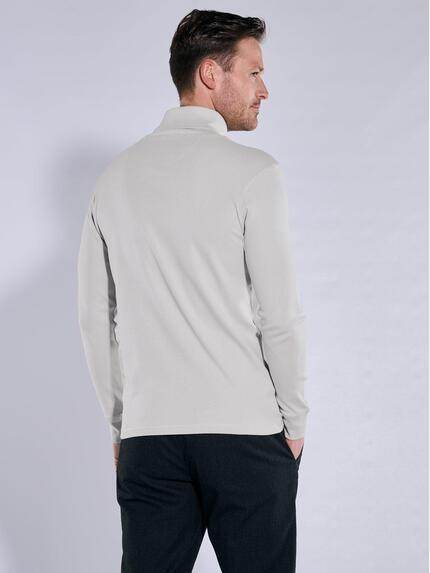 engbers Herren Langarmshirt mit Rollkragen Hellgrau 39685 engbers Herren Langarmshirt mit Rollkragen Hellgrau 39685