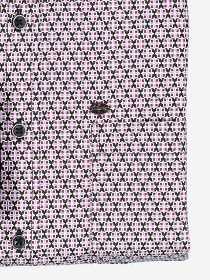 engbers Herren Langarm-Hemd gemustert Magenta 37638 engbers Herren Langarm-Hemd gemustert Magenta 37638