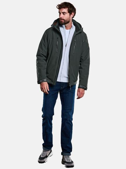 engbers Herren Funktionsjacke mit abnehmbarer Kapuze Tannengruen 33558 engbers Herren Funktionsjacke mit abnehmbarer Kapuze Tannengruen 33558