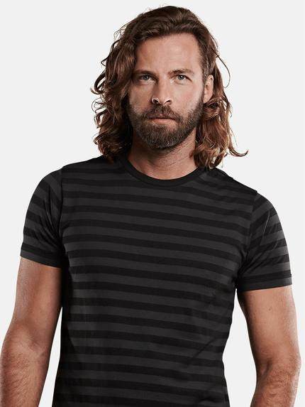 emilio adani Herren Strukturmix T-Shirt Schwarz 28974 emilio adani Herren Strukturmix T-Shirt Schwarz 28974