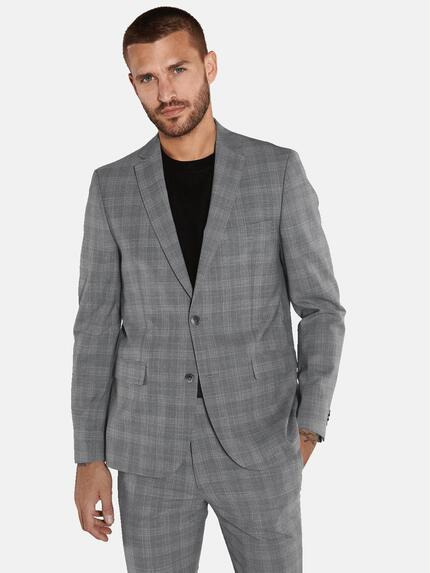 emilio adani Anzug-Sakko slim fit Grau