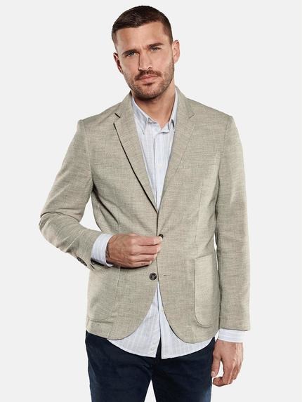 emilio adani Freizeit-Sakko slim fit Sand