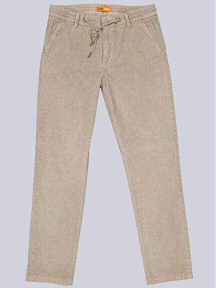 emilio adani Herren Chino Hose aus Cord Dunkelbraun 39344