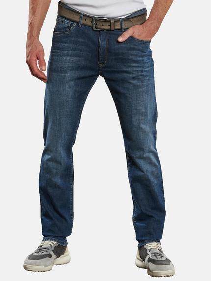 engbers Jeans 5-Pocket Superstretch Marineblau