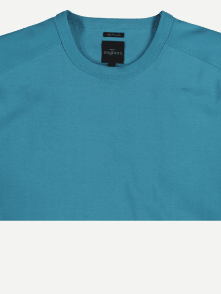 engbers Herren T-Shirt "My Favorite" Cyanblau 23132 engbers Herren T-Shirt "My Favorite" Cyanblau 23132