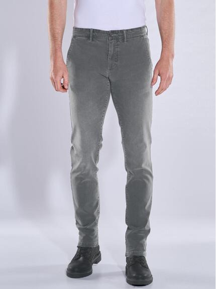 engbers Super-Stretch-Jeans regular Granitgrau