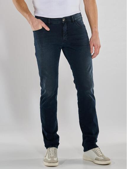 engbers Super-Stretch-Jeans Saphirblau