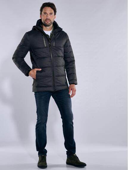 engbers Herren Steppjacke slim fit Anthrazit 37451