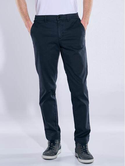 engbers Herren Chino regular Blau 38264