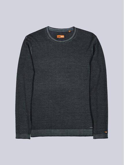emilio adani Herren Pullover aus Merinowolle Dunkelgruen 39546 emilio adani Herren Pullover aus Merinowolle Dunkelgruen 39546