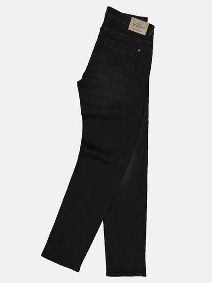 engbers Herren Jeans 5-Pocket Superstretch Schwarz 34099
