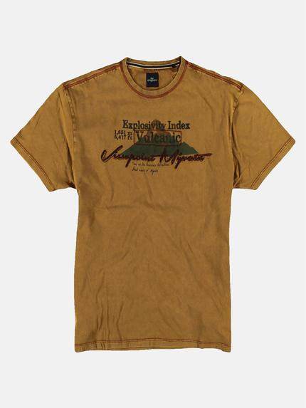 engbers Herren Rundhals T-Shirt Ockergelb 23865 engbers Herren Rundhals T-Shirt Ockergelb 23865