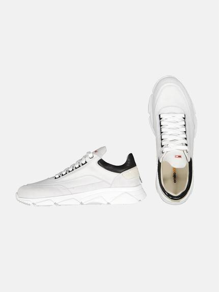emilio adani Herren Sneaker aus Nubuk-Leder Weiß 34483 emilio adani Herren Sneaker aus Nubuk-Leder Weiß 34483