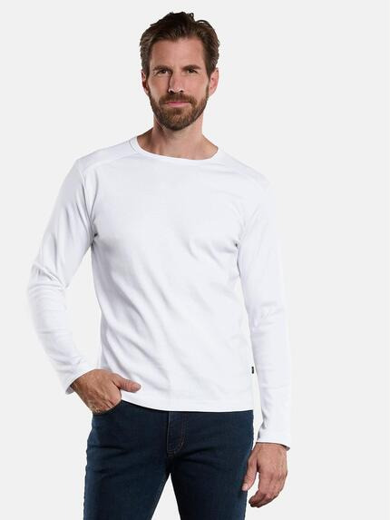 engbers Langarm-Shirt "My Favorite" organic Reinweiss