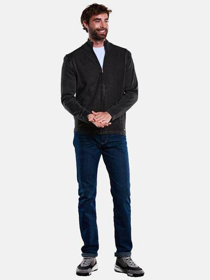 engbers Herren Strickjacke strukturiert Anthrazit 33399 engbers Herren Strickjacke strukturiert Anthrazit 33399