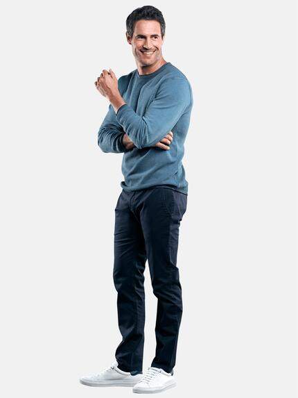 engbers Herren Softer Baumwollpullover Marineblau 29372 engbers Herren Softer Baumwollpullover Marineblau 29372