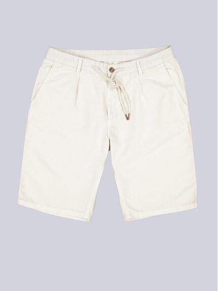 engbers Herren Chino-Bermuda mit Tunnelzug Hellgrau 38942