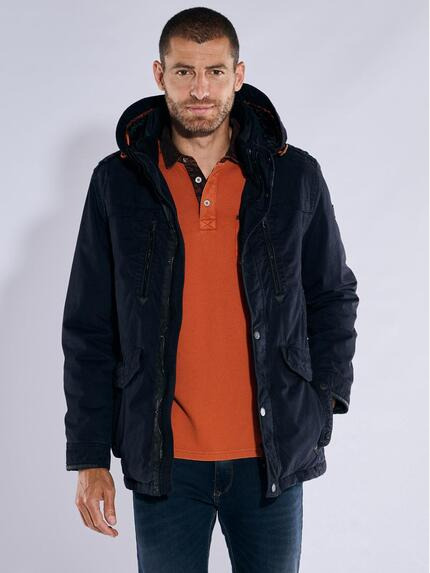 engbers Jacke mit abnehmbarer Kapuze Saphirblau