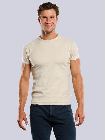 engbers Basic-Shirt "My Favorite" Braunbeige