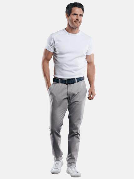 engbers Herren Komfort-Chino mit Elastan Silbergrau 29183 engbers Herren Komfort-Chino mit Elastan Silbergrau 29183