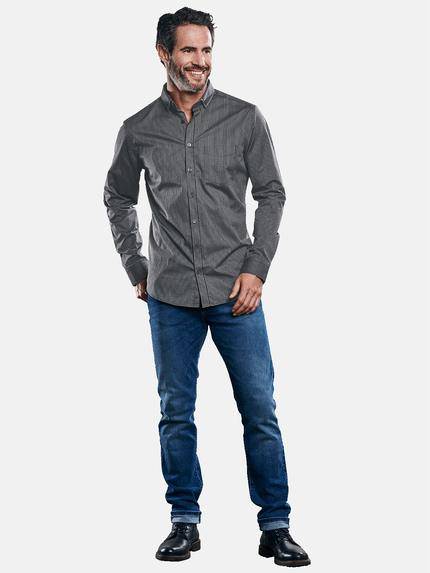 engbers Herren Hemd "My Favorite" Grau 30636 engbers Herren Hemd "My Favorite" Grau 30636