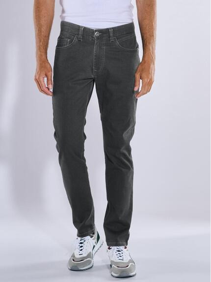 engbers Hose straight Dunkelgrau