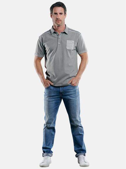 engbers Herren Poloshirt Ecru 29428