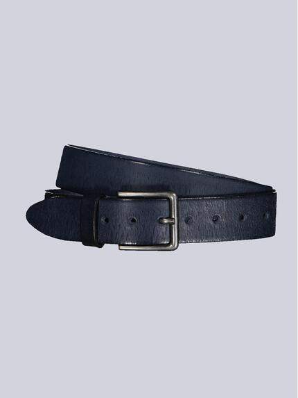 engbers Ledergürtel Basic Saphirblau