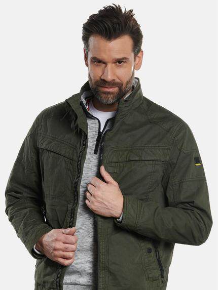 engbers Herren Jacke aus Baumwolle Grün 32582 engbers Herren Jacke aus Baumwolle Grün 32582