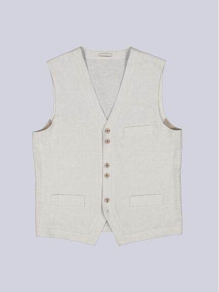 engbers Herren Sakko-Weste mit Leinenanteil Naturweiss 38422 engbers Herren Sakko-Weste mit Leinenanteil Naturweiss 38422