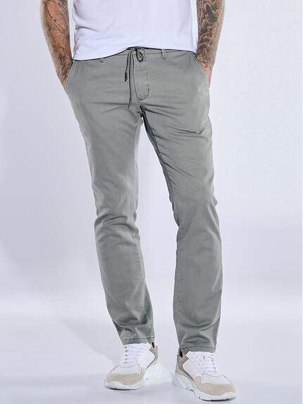 emilio adani Herren Chino Blassgruen Grün 38274