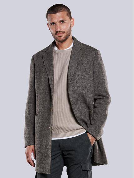 emilio adani Mantel regular Braunbeige