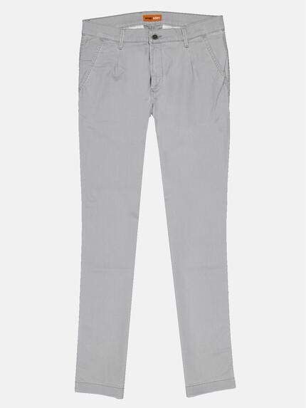emilio adani Herren Jeans-Chino aus Bio-Baumwolle Grau 32676 emilio adani Herren Jeans-Chino aus Bio-Baumwolle Grau 32676