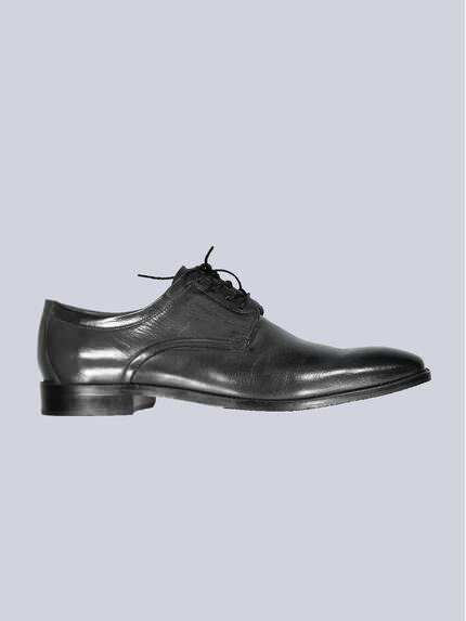emilio adani Business-Schuh aus Leder Grau