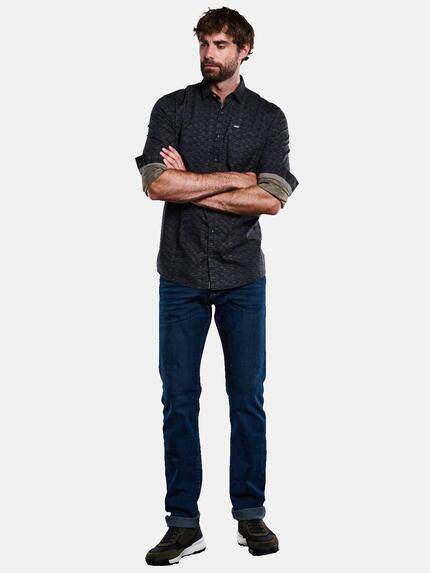 engbers Herren Langarm-Hemd meliert Anthrazit 33371 engbers Herren Langarm-Hemd meliert Anthrazit 33371